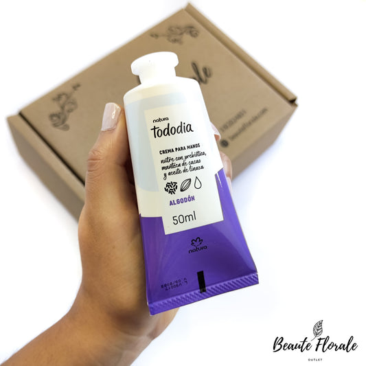 Natura Crema nutritiva para las manos algodón