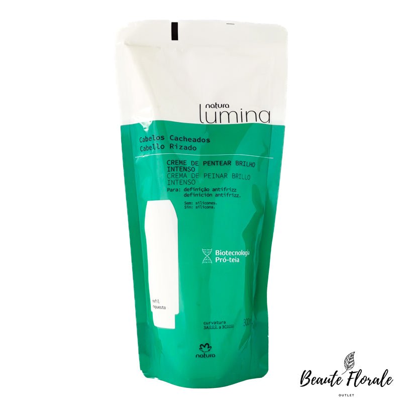 Natura crema para peinar Lumina Repuesto Crema para peinar cabello rizado brillo intenso
