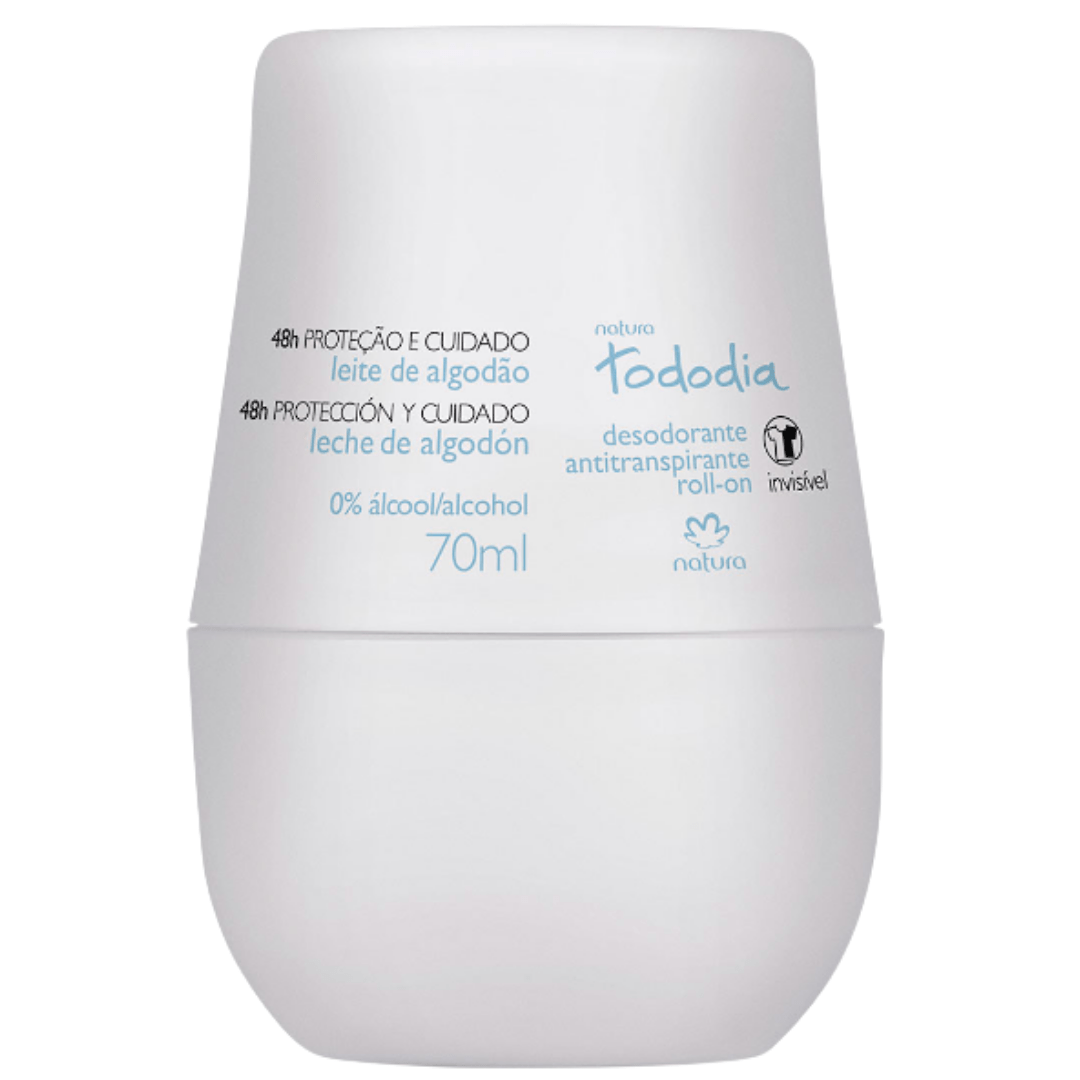 Natura Desodorante Tododia Desodorante Anti transpiraste Roll-on Leche de Algodón