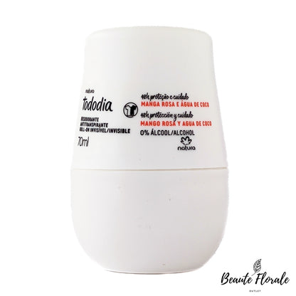 Natura Desodorante Tododia Desodorante Antitranspirante roll-on Mango Rosa y Agua de Coco