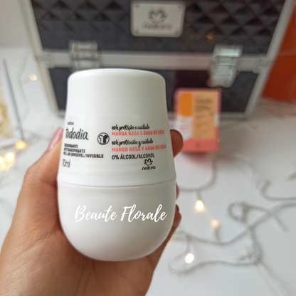 Natura Desodorante Tododia Desodorante Antitranspirante roll-on Mango Rosa y Agua de Coco