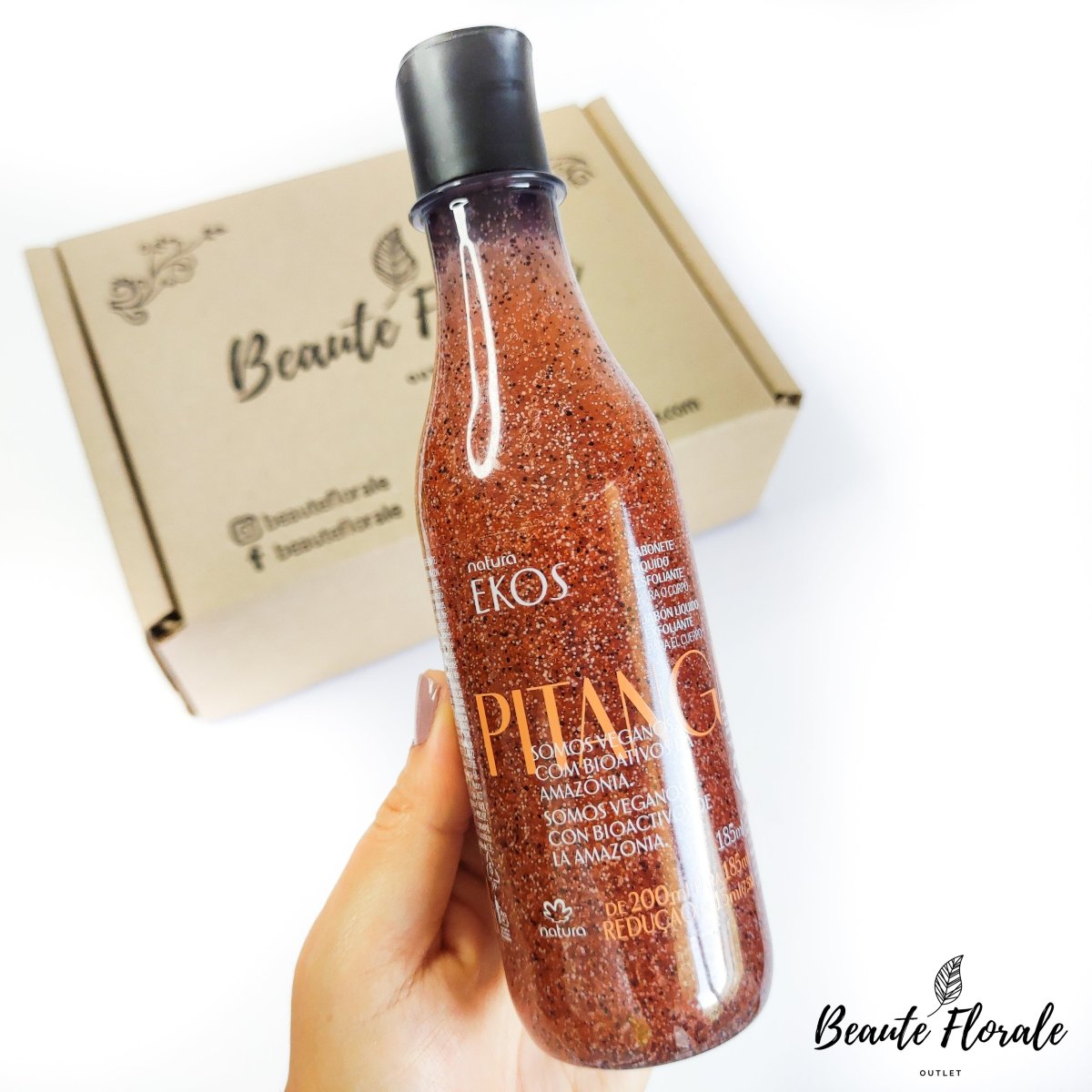 Natura Ekos Jabón líquido exfoliante pitanga