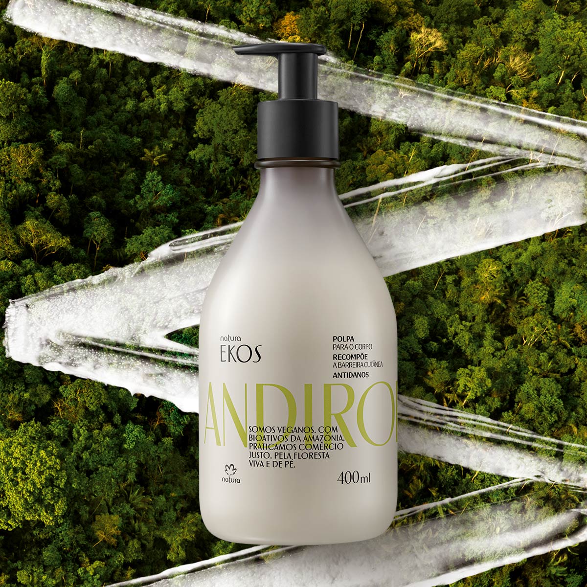 Natura Ekos Pulpa hidratante corporal Andiroba Antidaños