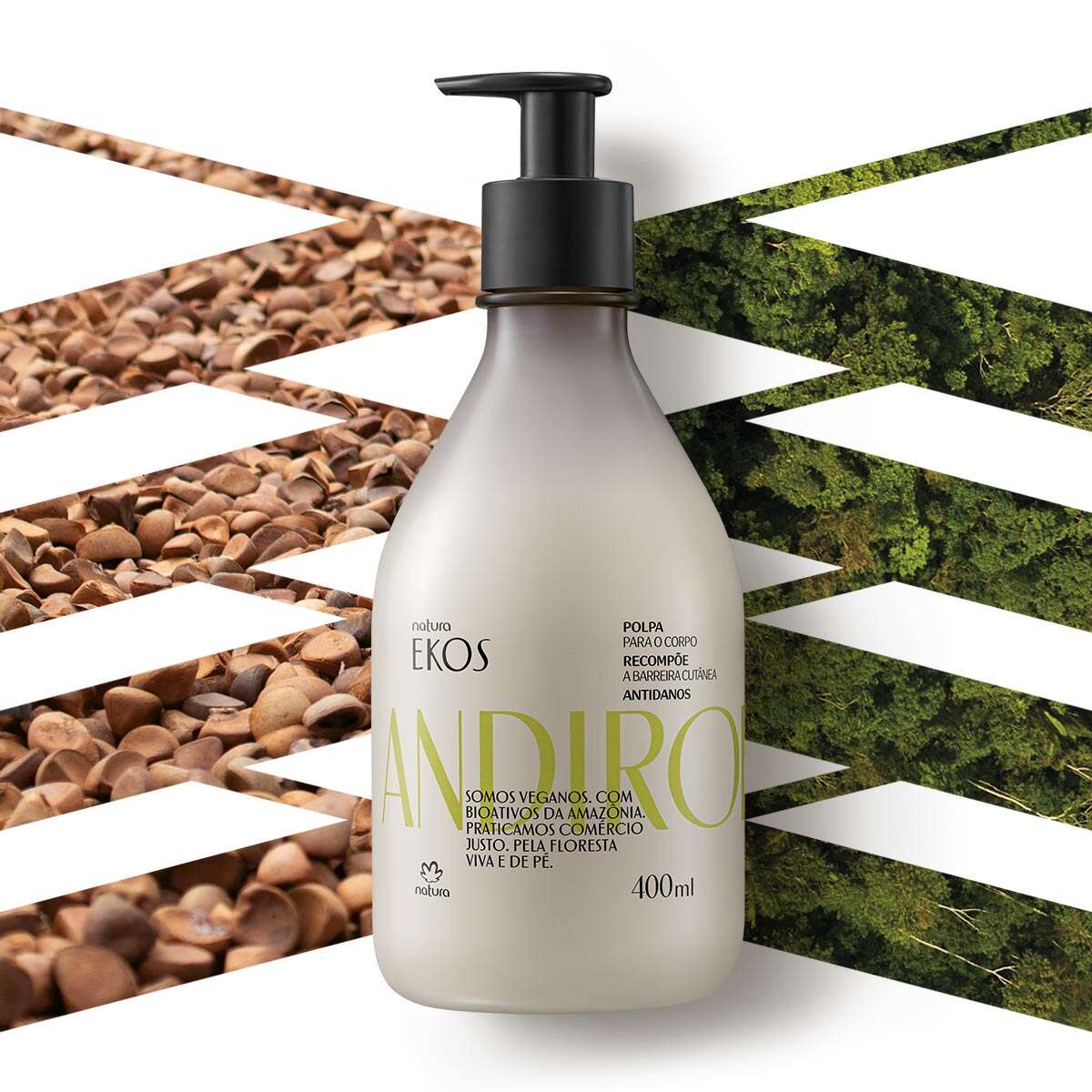 Natura Ekos Pulpa hidratante corporal Andiroba Antidaños