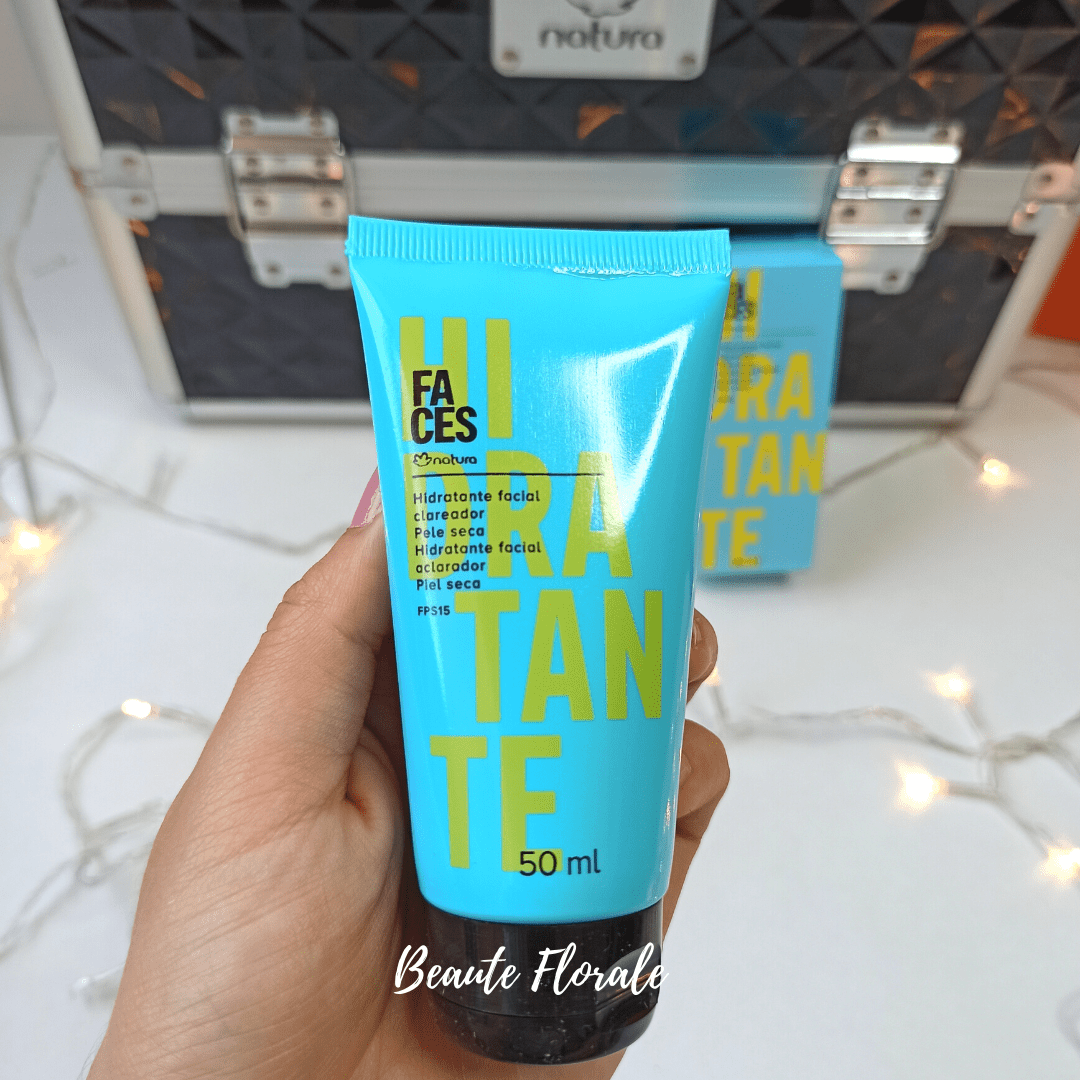 Natura Faces Hidratante facial aclarador FPS 15 piel seca