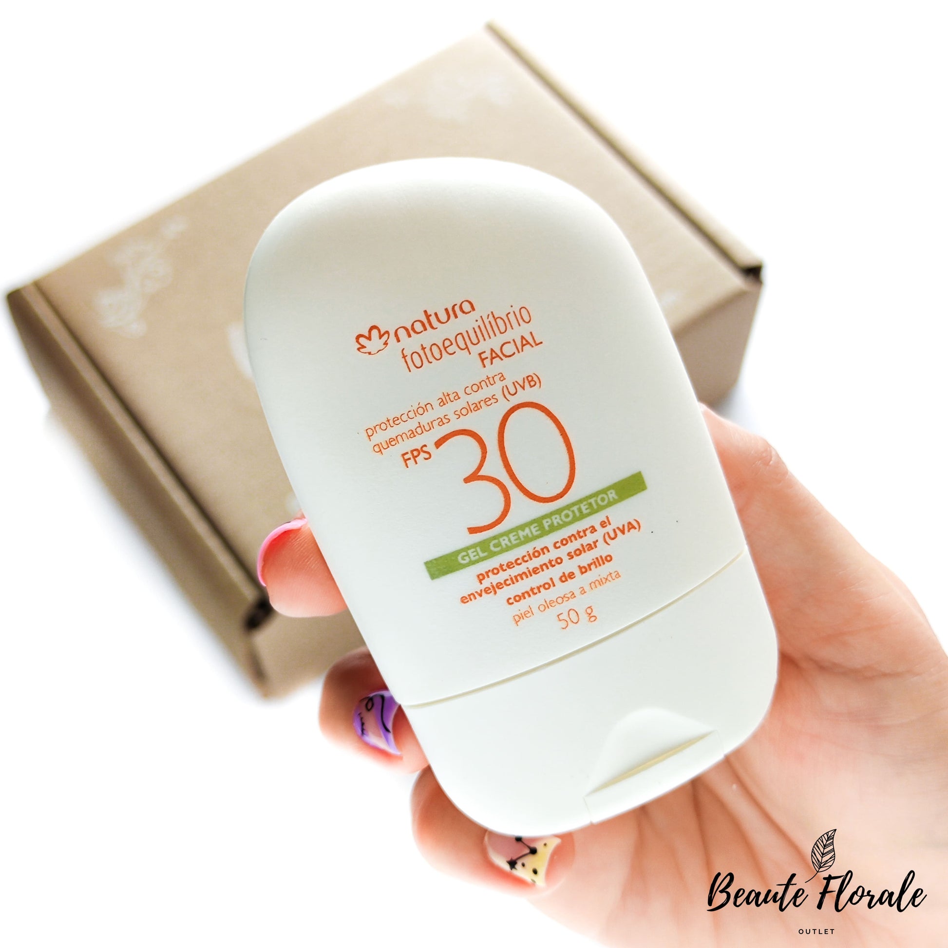 Natura Fotoequilibrio gel Crema Protector facial FPS 30 Piel Mixta a Grasa