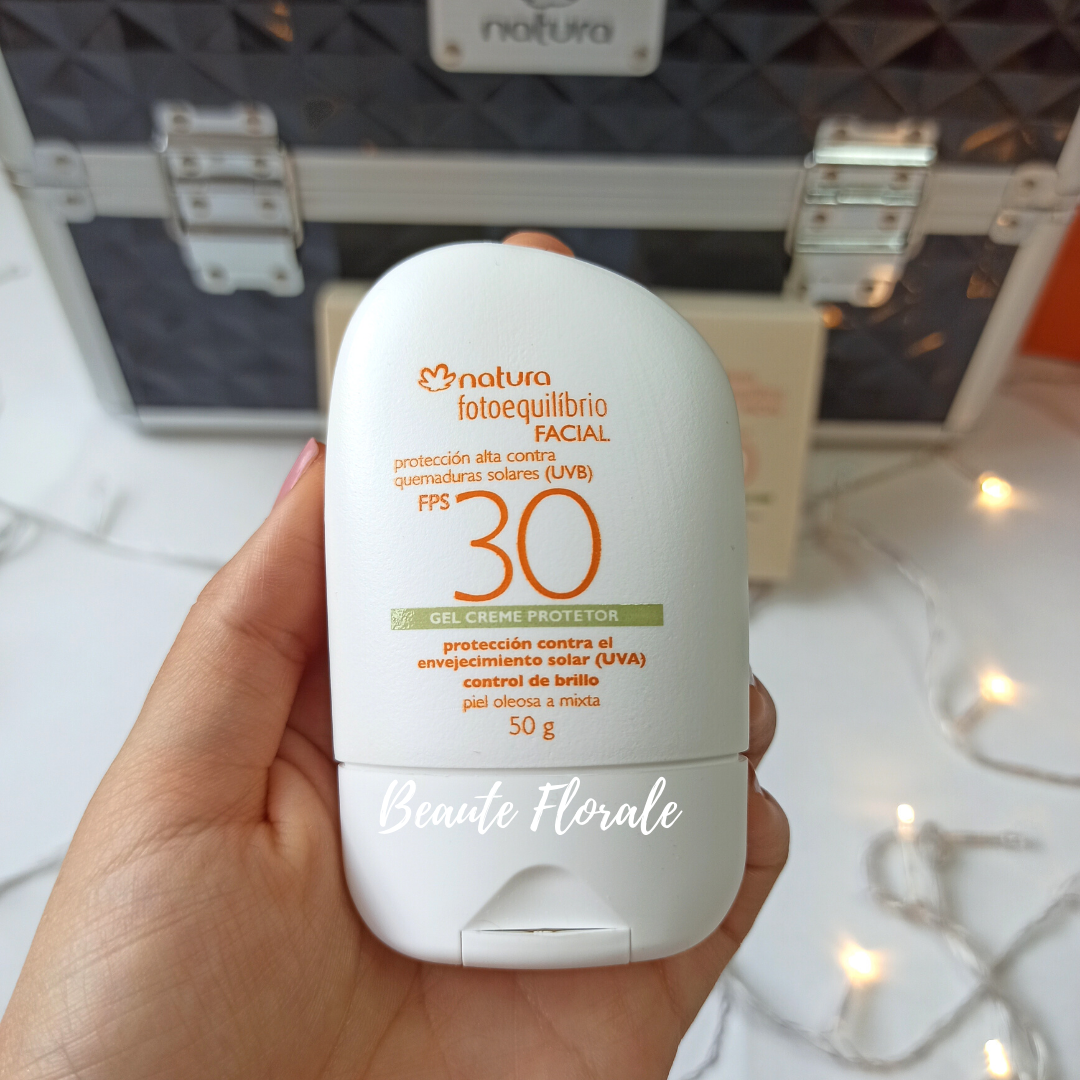 Natura Fotoequilibrio gel Crema Protector facial FPS 30 Piel Mixta a Grasa