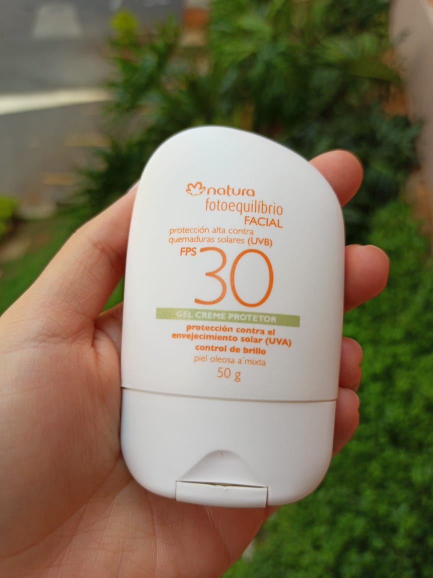 Natura Fotoequilibrio gel Crema Protector facial FPS 30 Piel Mixta a Grasa