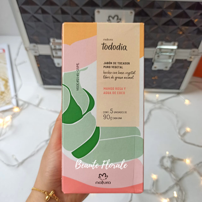 Natura General Tododia Jabón en barra mango rosa y agua de coco