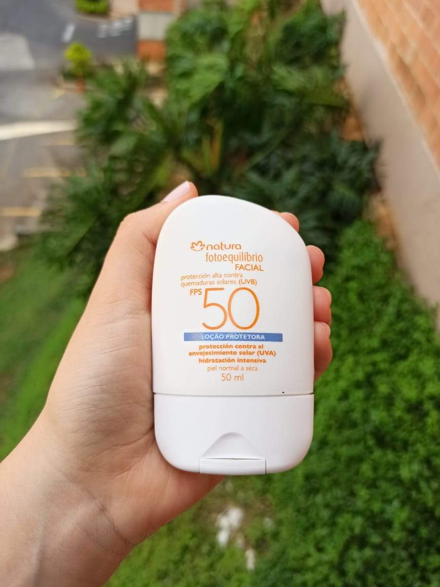 Natura Loción Protectora Facial FPS 50 Piel Normal a Seca