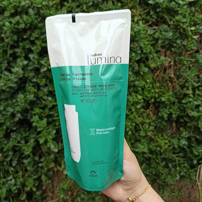 Natura Lumina Repuesto Acondicionador Modelador Cabello Rizado