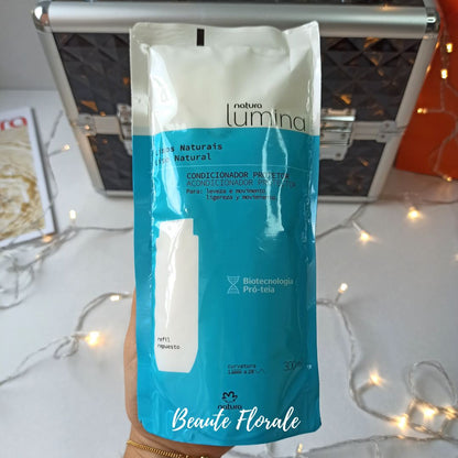 Natura Lumina Repuesto Acondicionador Protector Cabello Liso