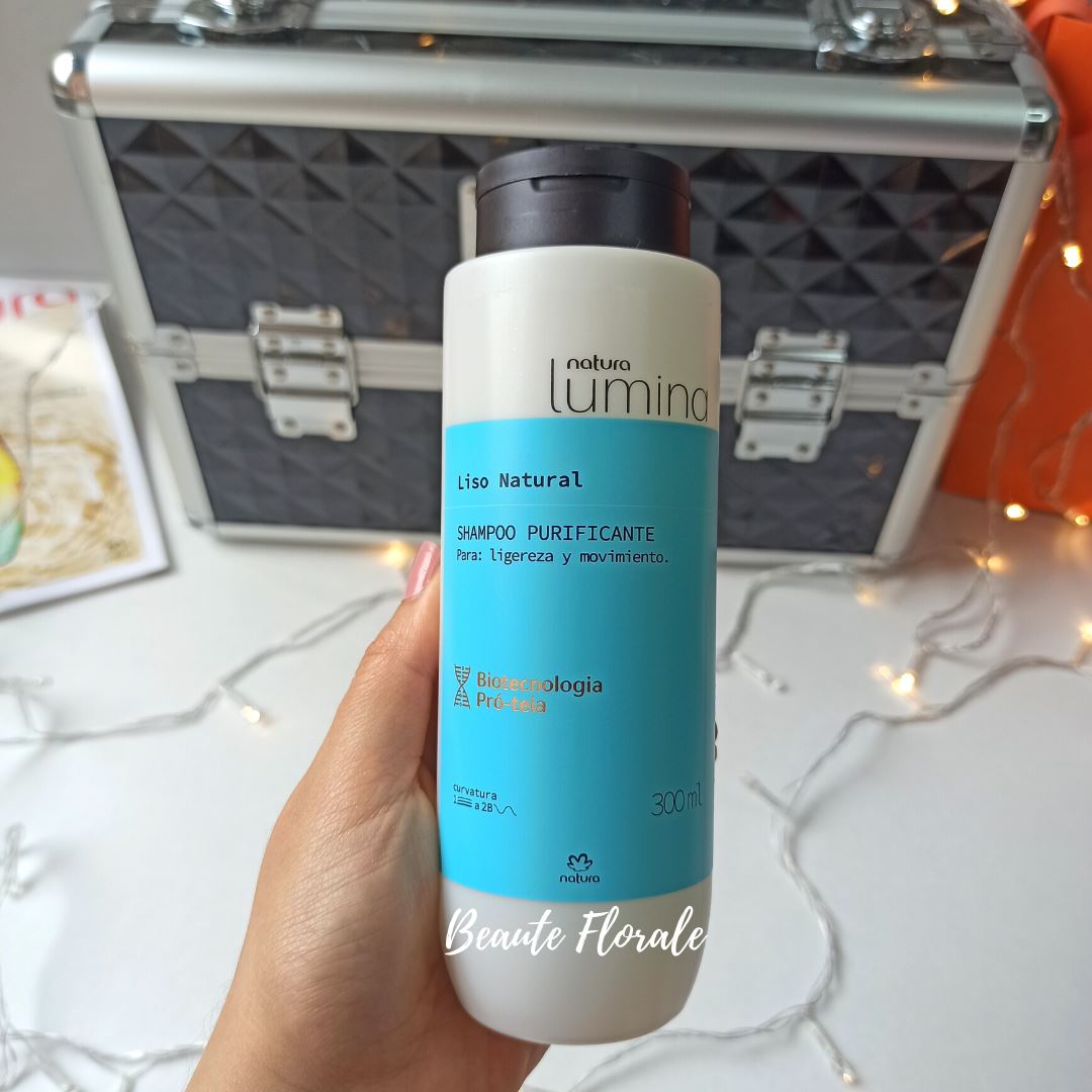 Natura lumina Shampoo Purificante Cabellos Lisos Naturales