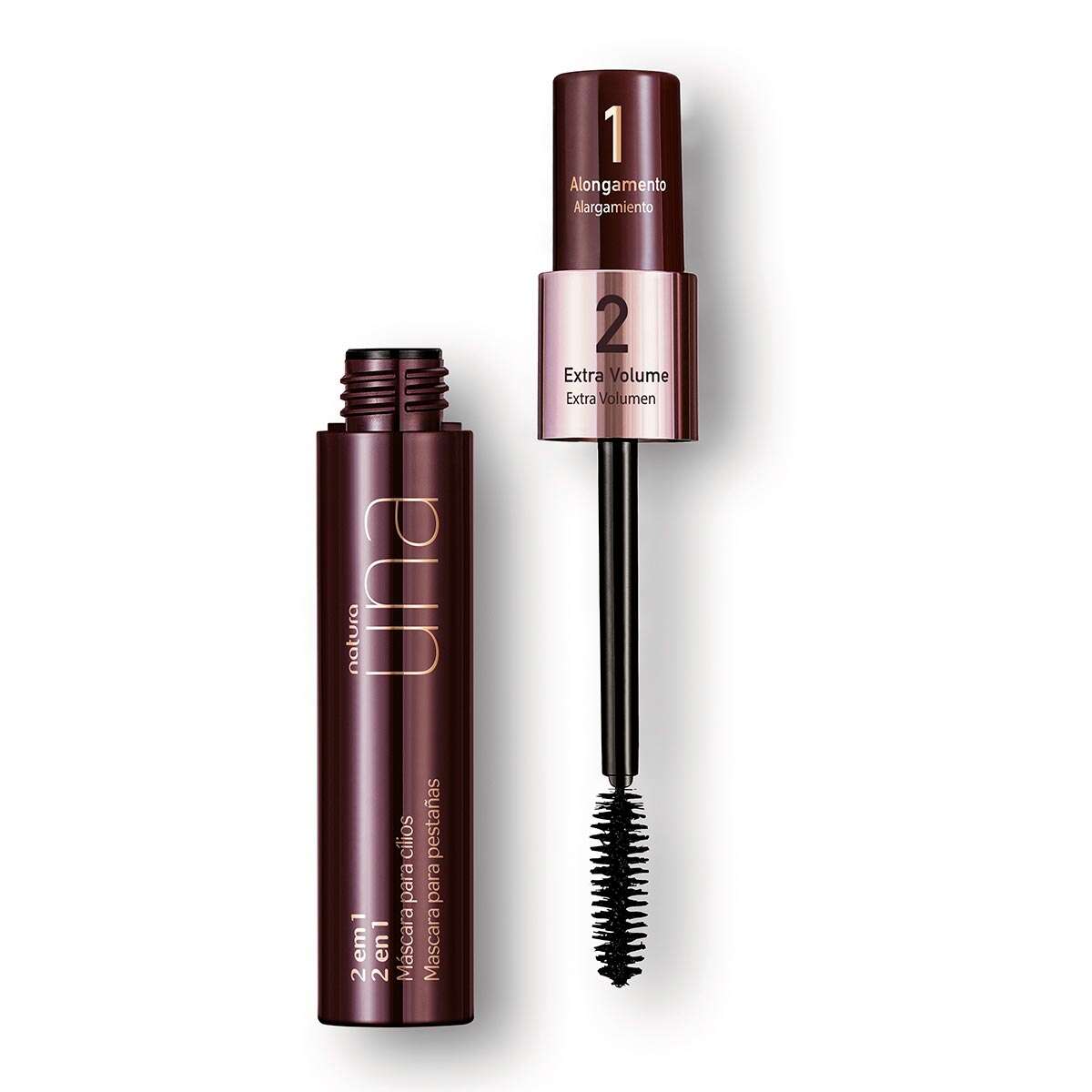 Natura Pestañina Una Pestañina Super Volumen 2 en 1