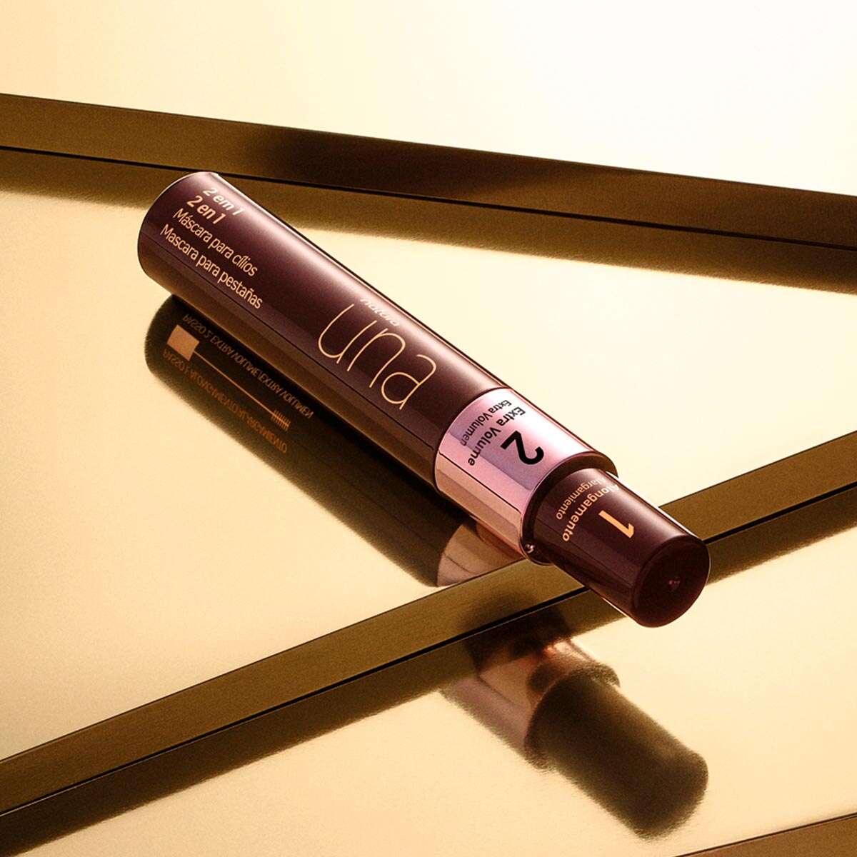 Natura Pestañina Una Pestañina Super Volumen 2 en 1