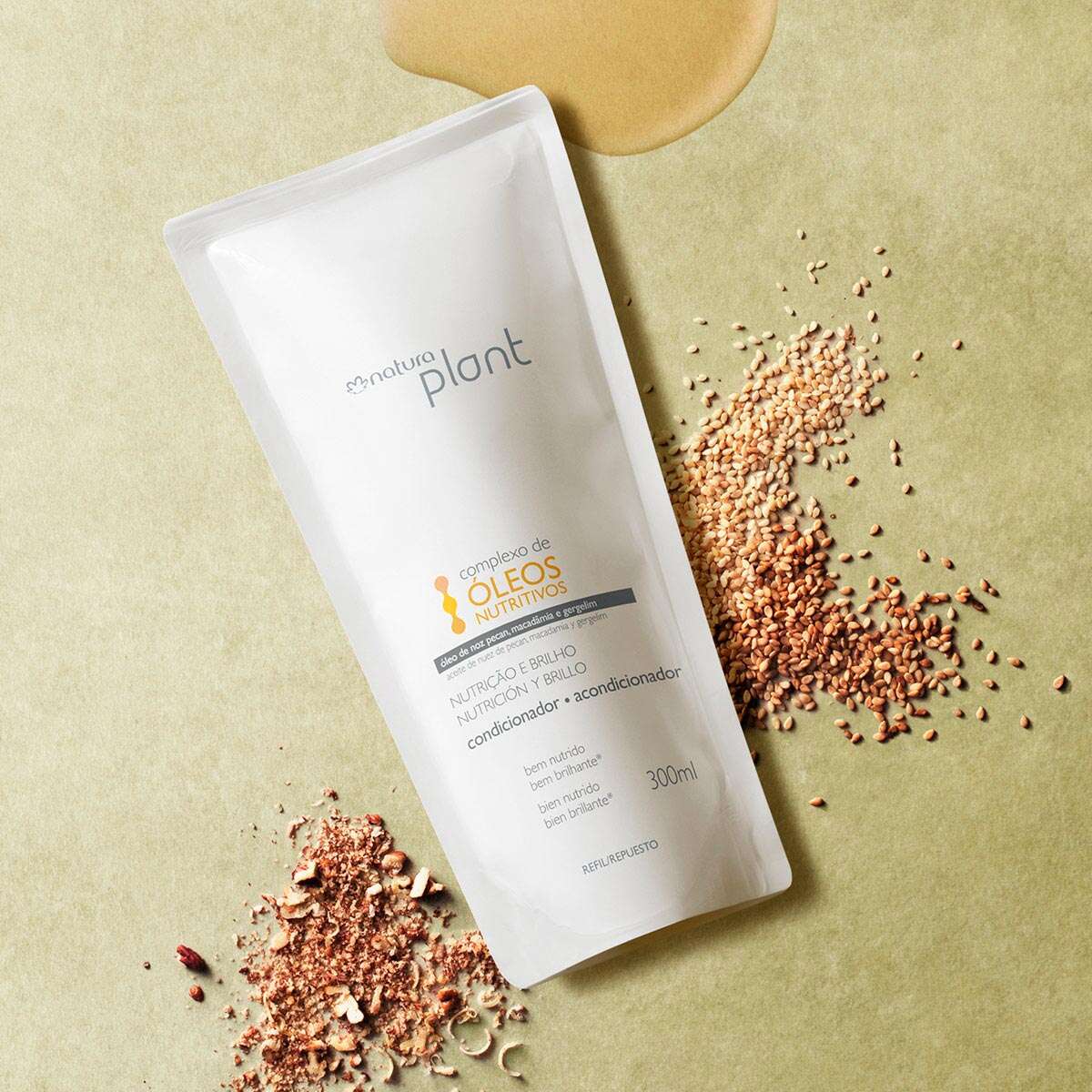 Natura Plant Repuesto acondicionador nutrición y brillo