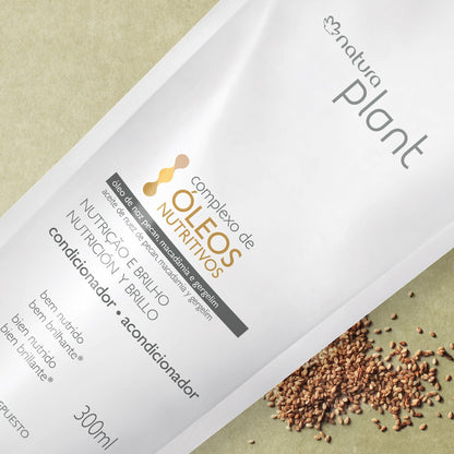 Natura Plant Repuesto acondicionador nutrición y brillo