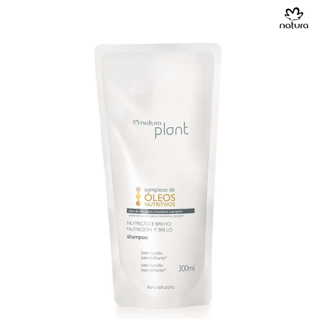 Natura Plant Repuesto shampoo nutrición y brillo