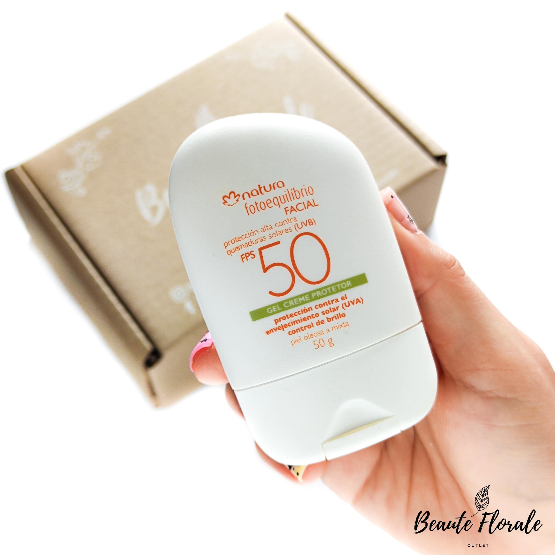 Natura Protector Gel Protector Facial FPS 50 Piel Mixta-Grasa