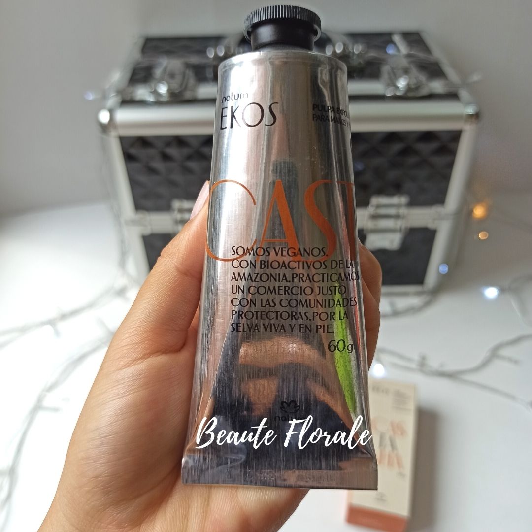 Natura Pulpa exfoliante para manos y pies castaña