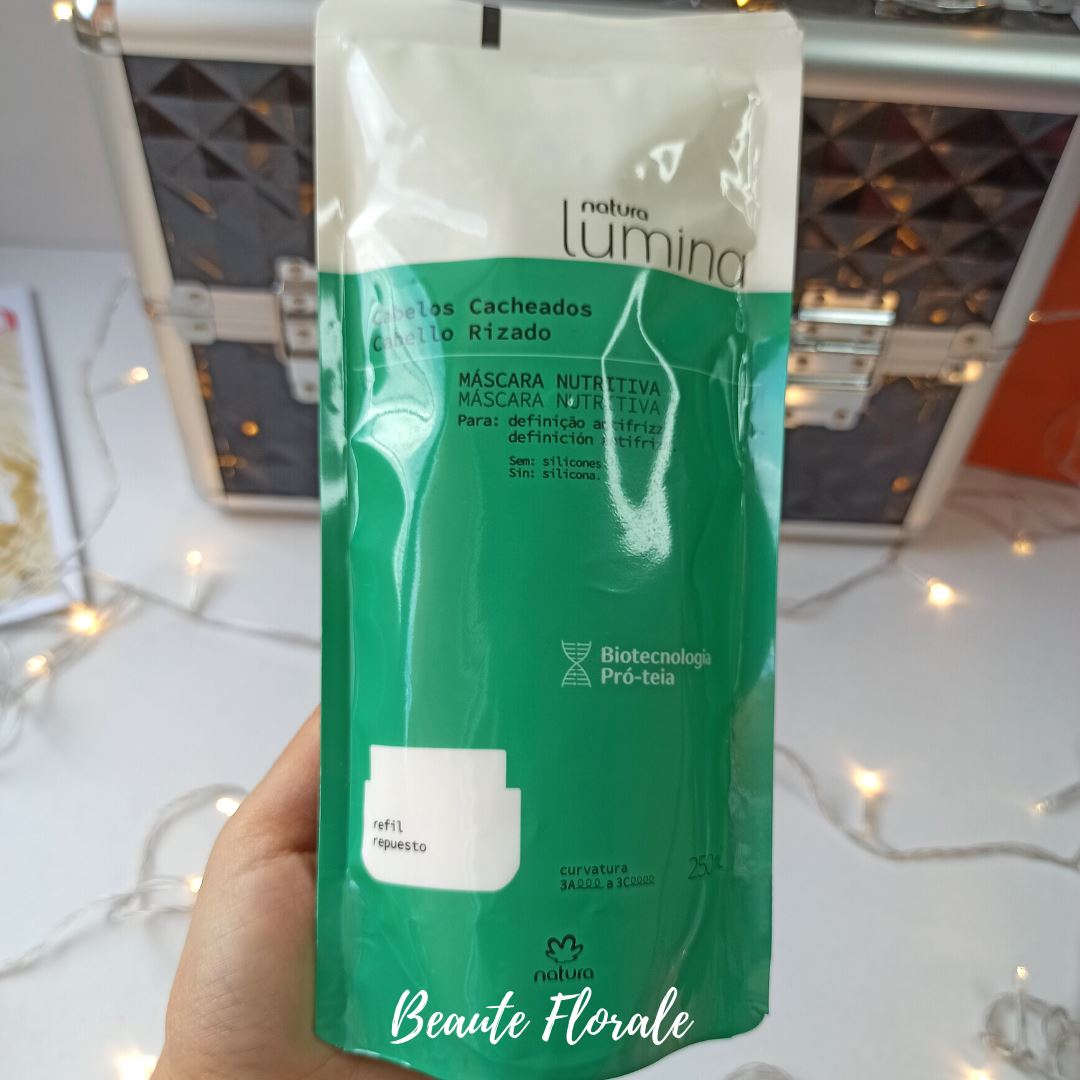 Natura Repuesto máscara recuperadora Cabello Rizado