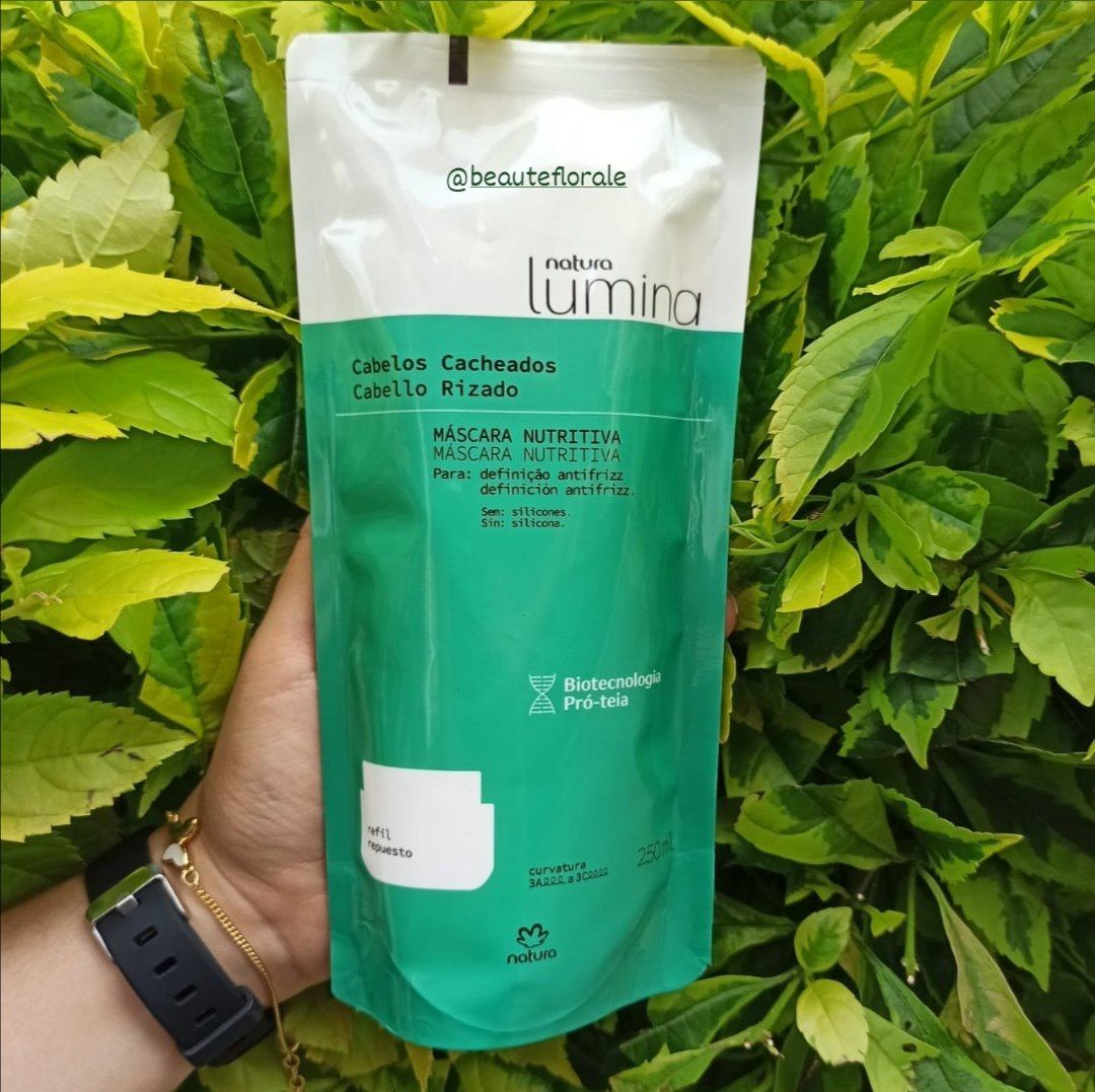 Natura Repuesto máscara recuperadora Cabello Rizado