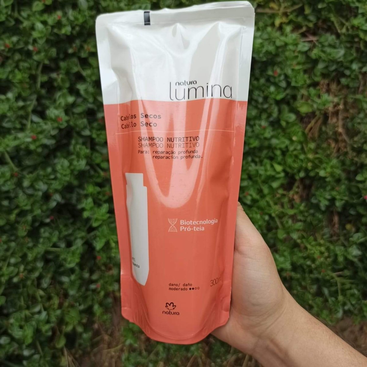 Natura Repuesto Shampoo Nutritivo Cabellos Secos