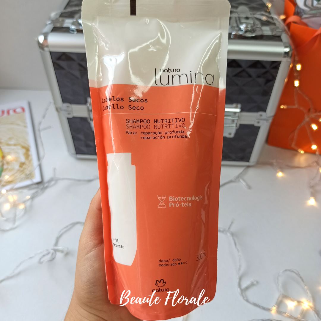 Natura Repuesto Shampoo Nutritivo Cabellos Secos