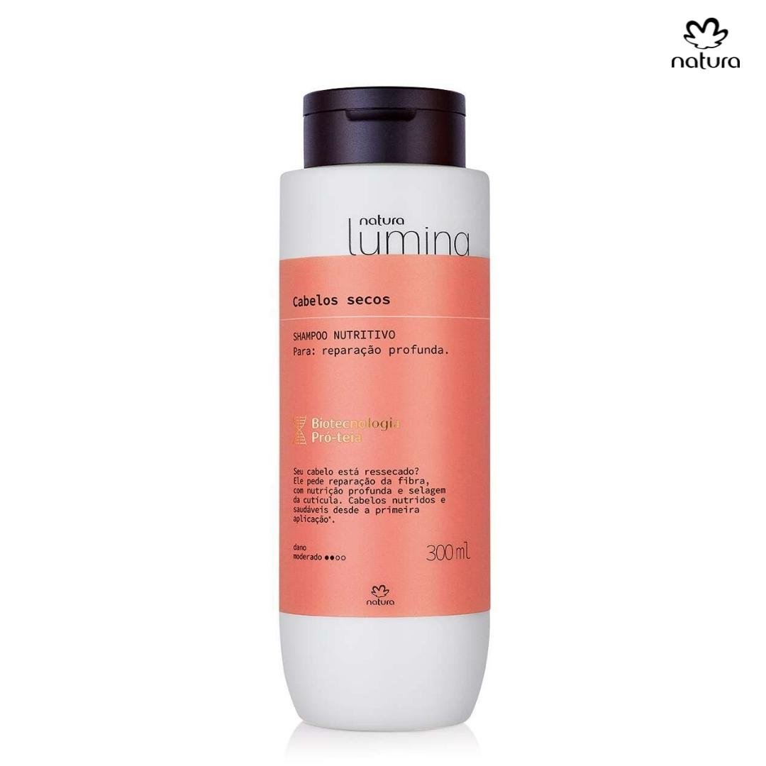 Natura Shampoo Nutritivo | Hidratación para Cabellos Secos o Resecos