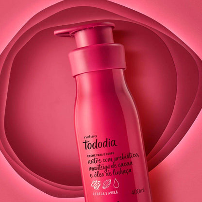 Natura Tododia Crema Nutritiva Corporal Cereza y Avellana