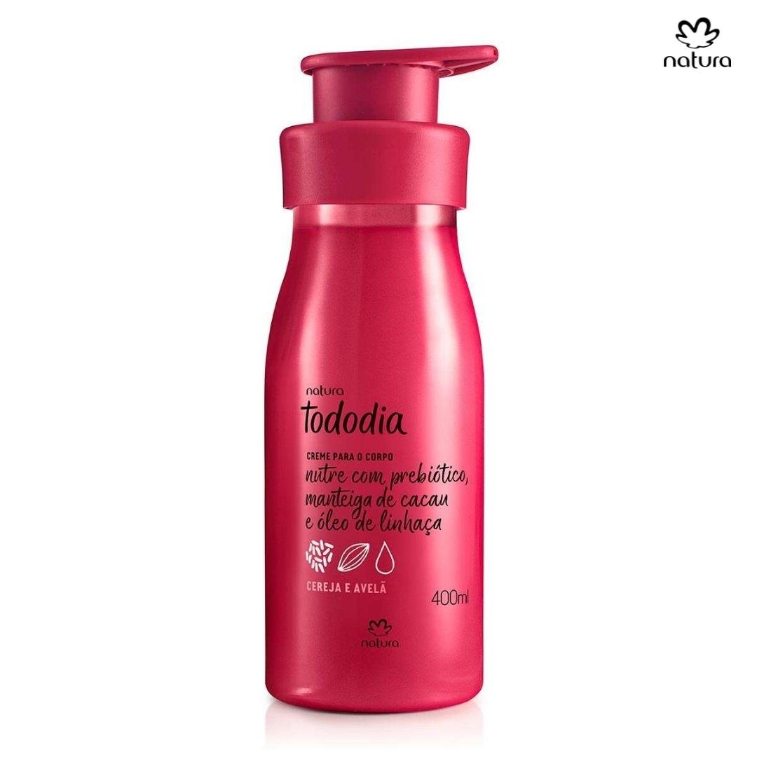 Natura Tododia Crema Nutritiva Corporal Cereza y Avellana