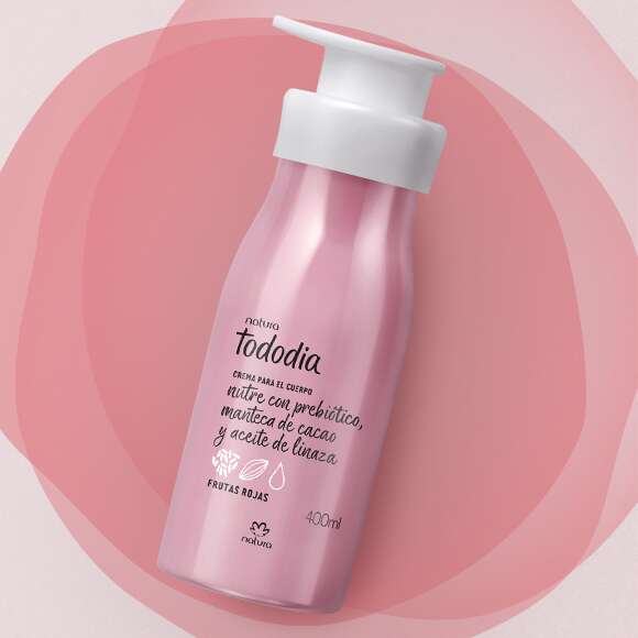 Natura Tododia Crema Nutritiva Corporal Frutas Rojas