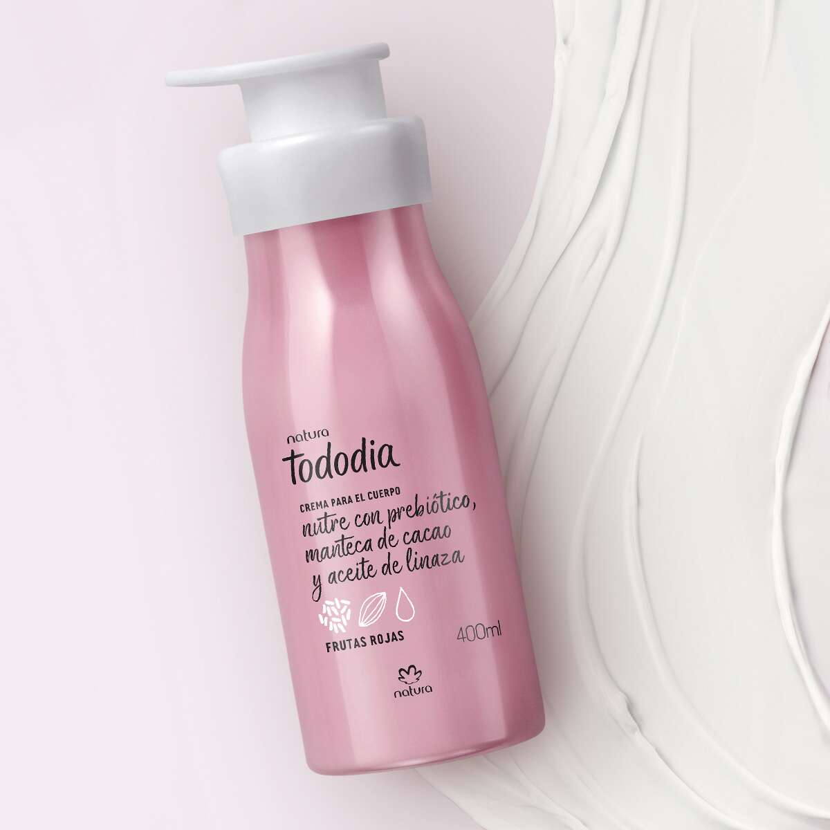 Natura Tododia Crema Nutritiva Corporal Frutas Rojas