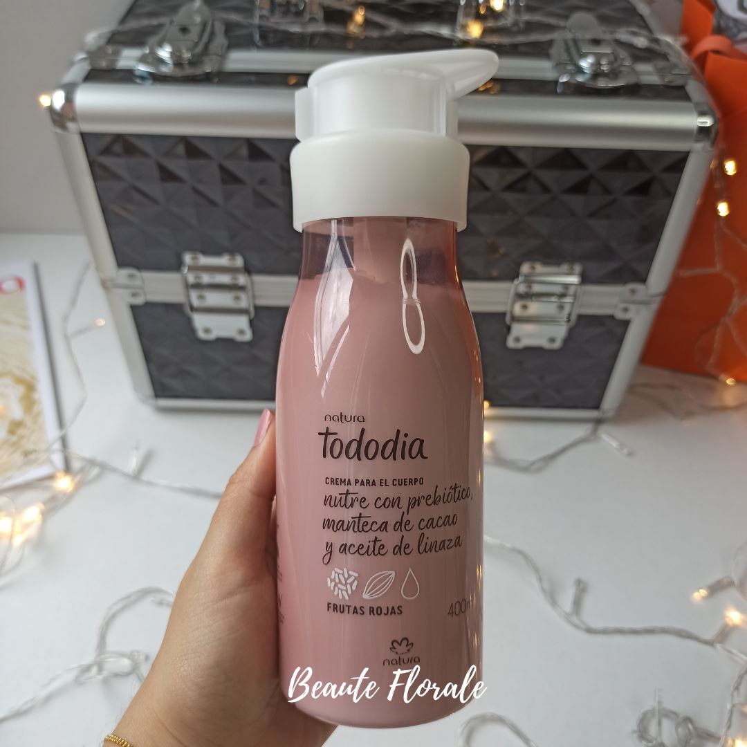 Natura Tododia Crema Nutritiva Corporal Frutas Rojas