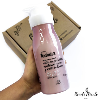 Natura Tododia Crema Nutritiva Corporal Frutas Rojas