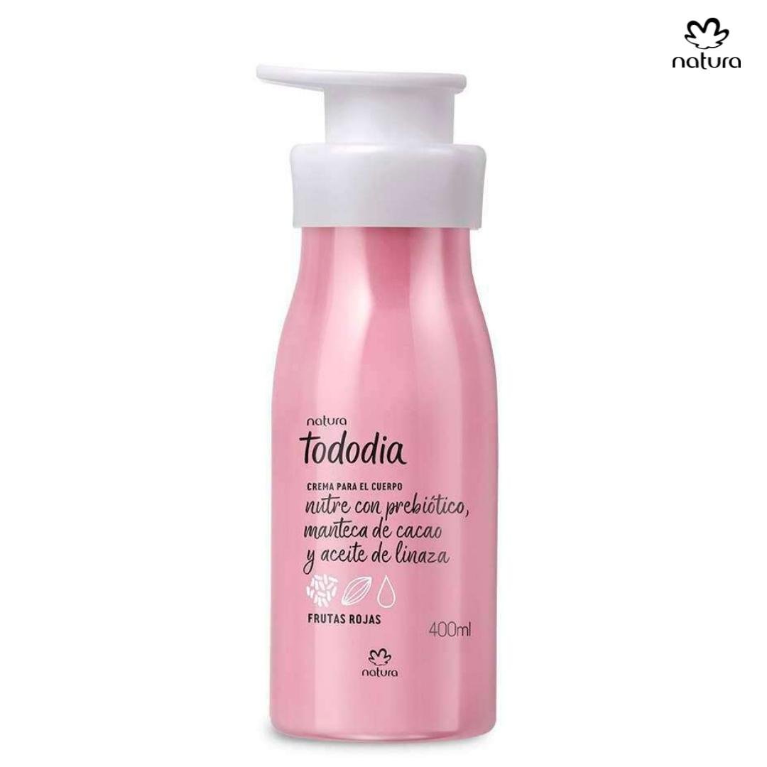 Natura Tododia Crema Nutritiva Corporal Frutas Rojas