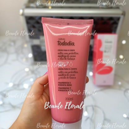 Natura Tododia Crema Nutritiva Frambuesa y Pimienta Rosa