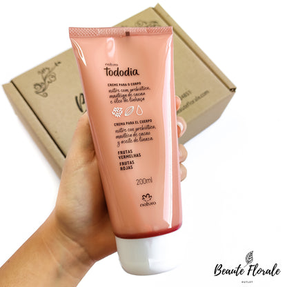 Natura Tododia Crema nutritiva para cuerpo Frutas Rojas