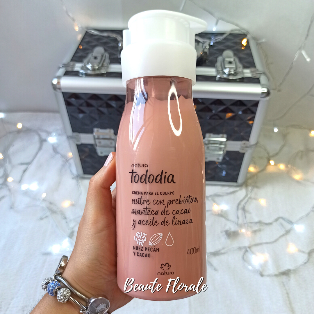 Natura Tododia Crema Nutritiva para el Cuerpo Nuez Pecan y Cacao