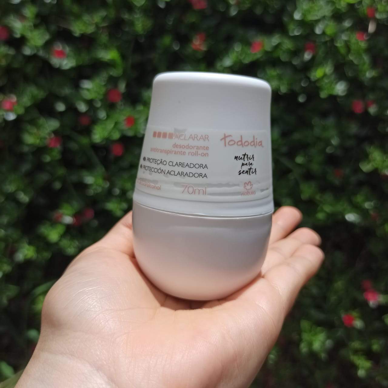 Natura Tododia Desodorante Antitranspirante Roll-on Aclarador