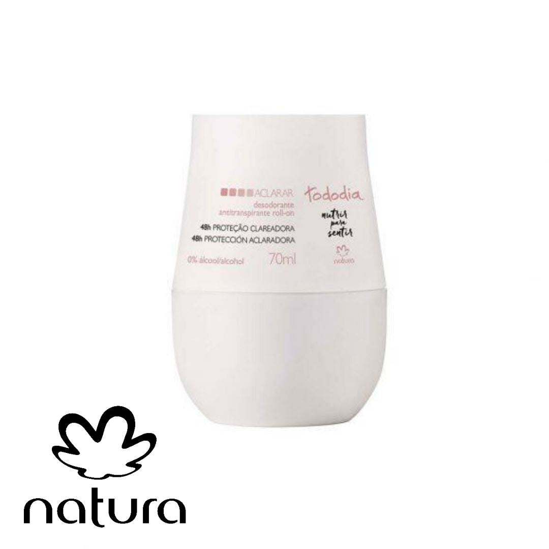 Natura Tododia Desodorante Antitranspirante Roll-on Aclarador
