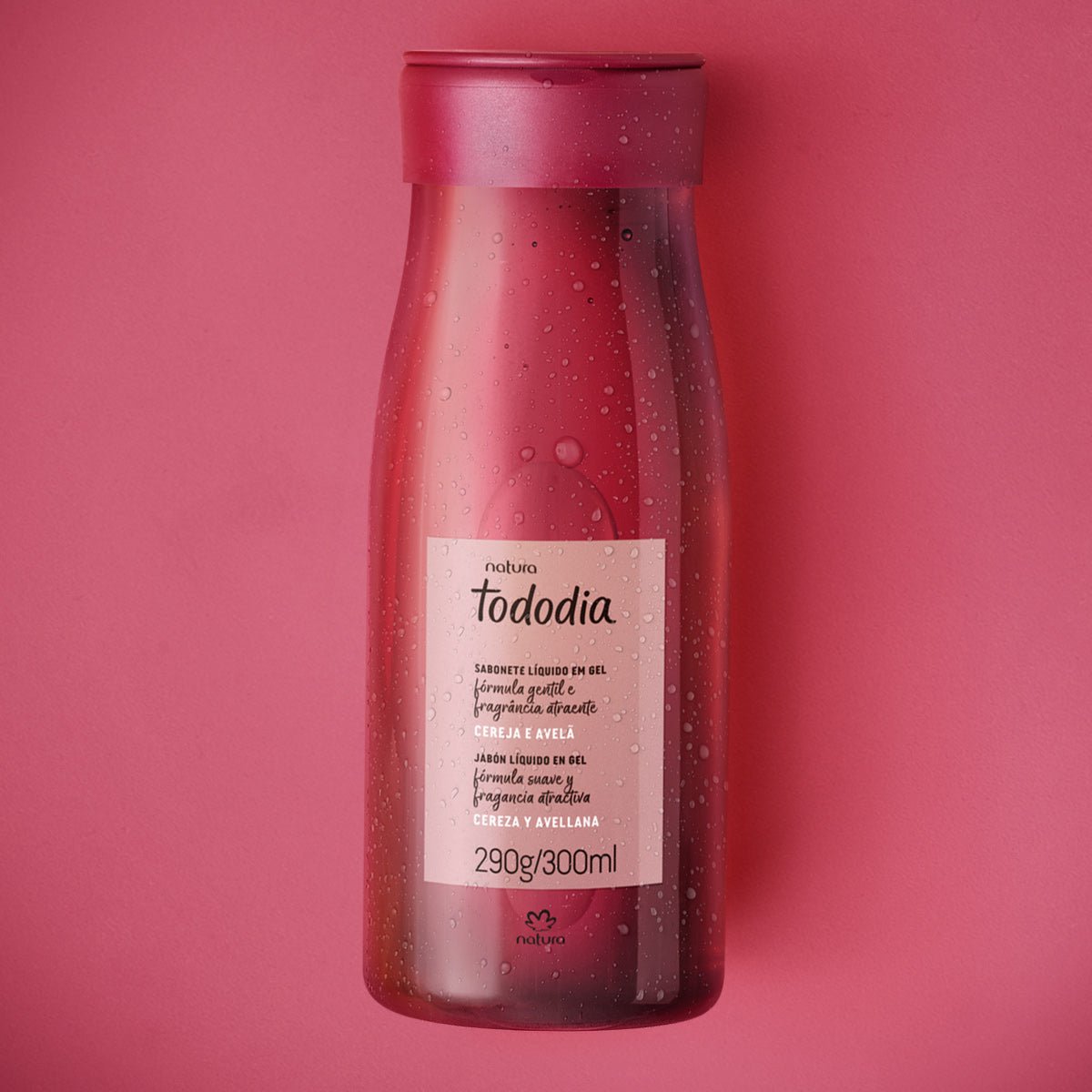Natura Tododia Jabón líquido en gel Cereza y Avellana Tododia