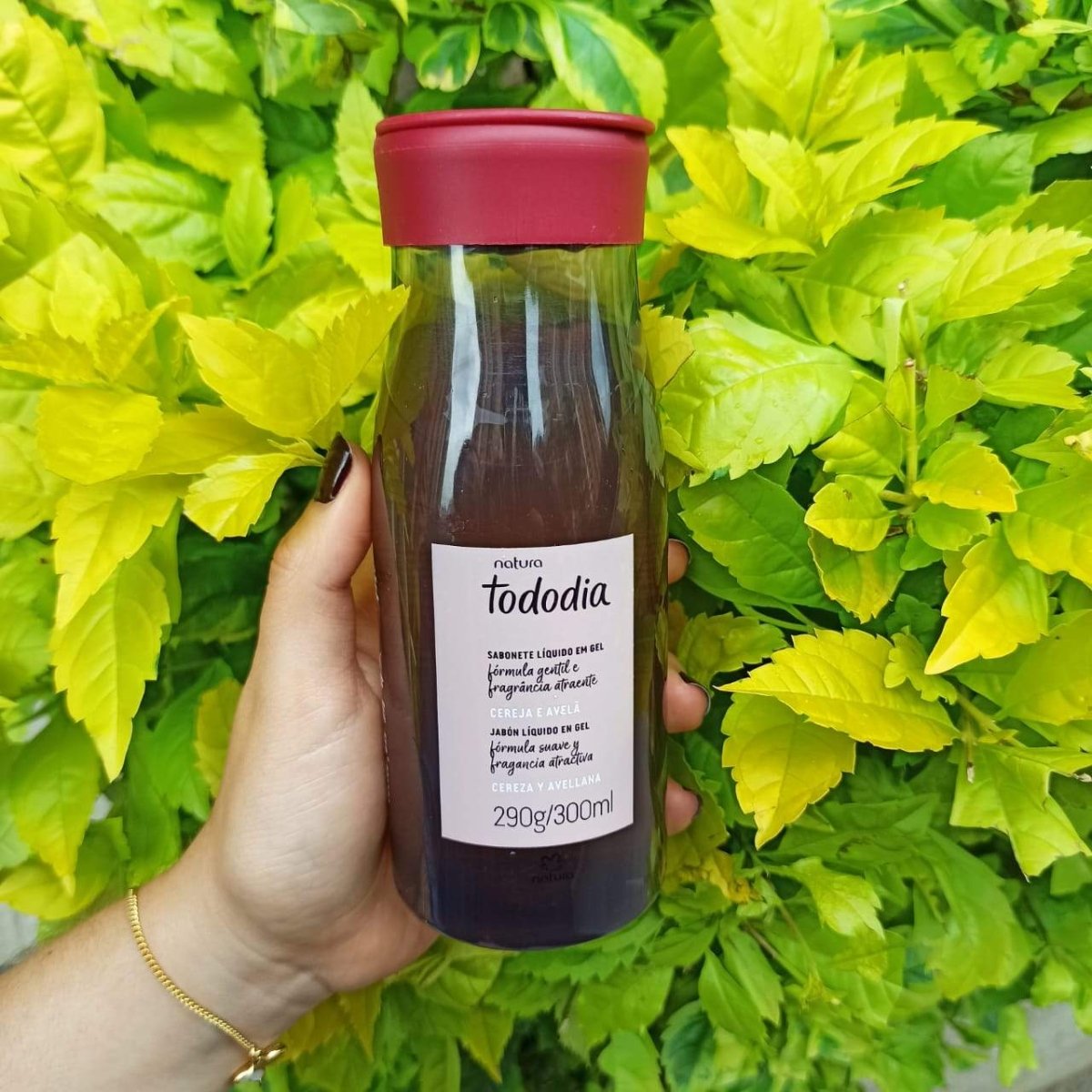 Natura Tododia Jabón líquido en gel Cereza y Avellana Tododia