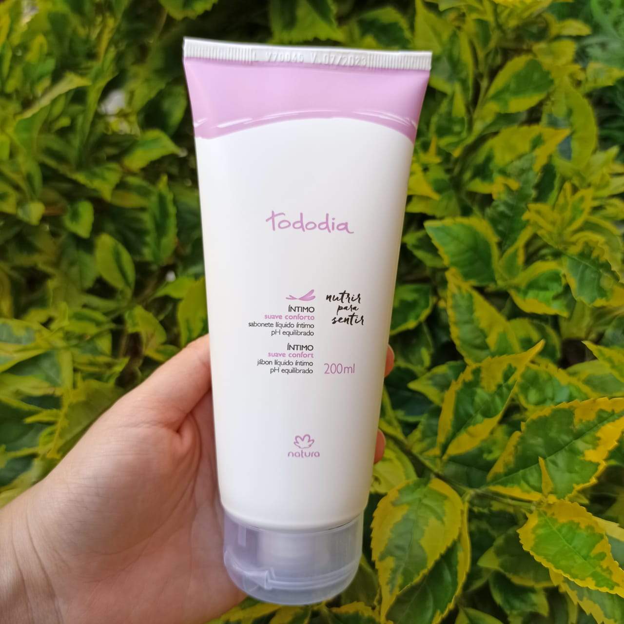 Natura Tododia Jabón líquido íntimo suave confort