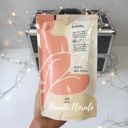 Natura Tododia Repuesto crema para el cuerpo nuez pecán y cacao