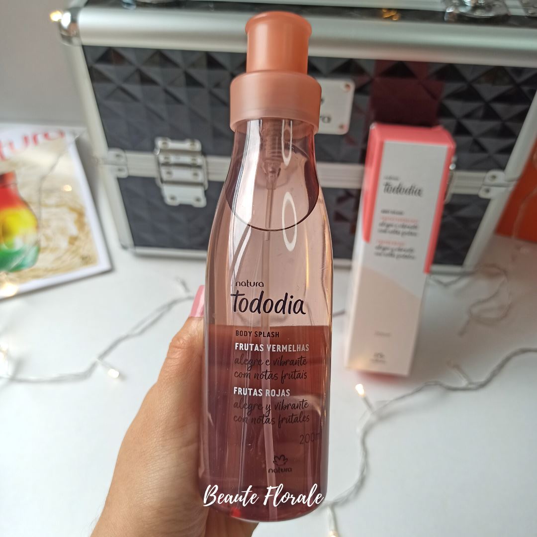 Natura Tododia Spray Corporal Perfumado Frutas Rojas