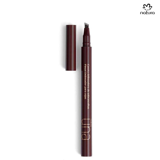Natura Una Pincel delineador para cejas castaño claro
