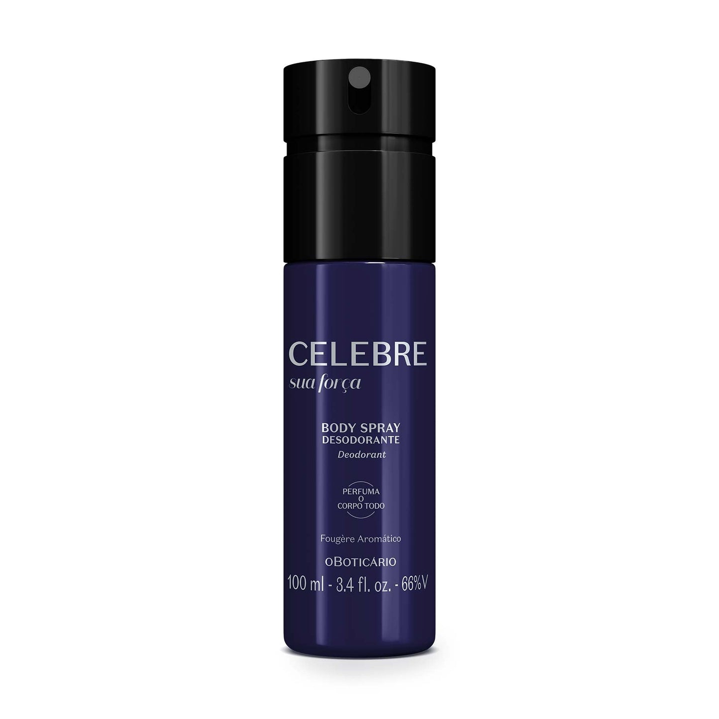 Oboticario Body Spray Masculino Sua Força Celebre