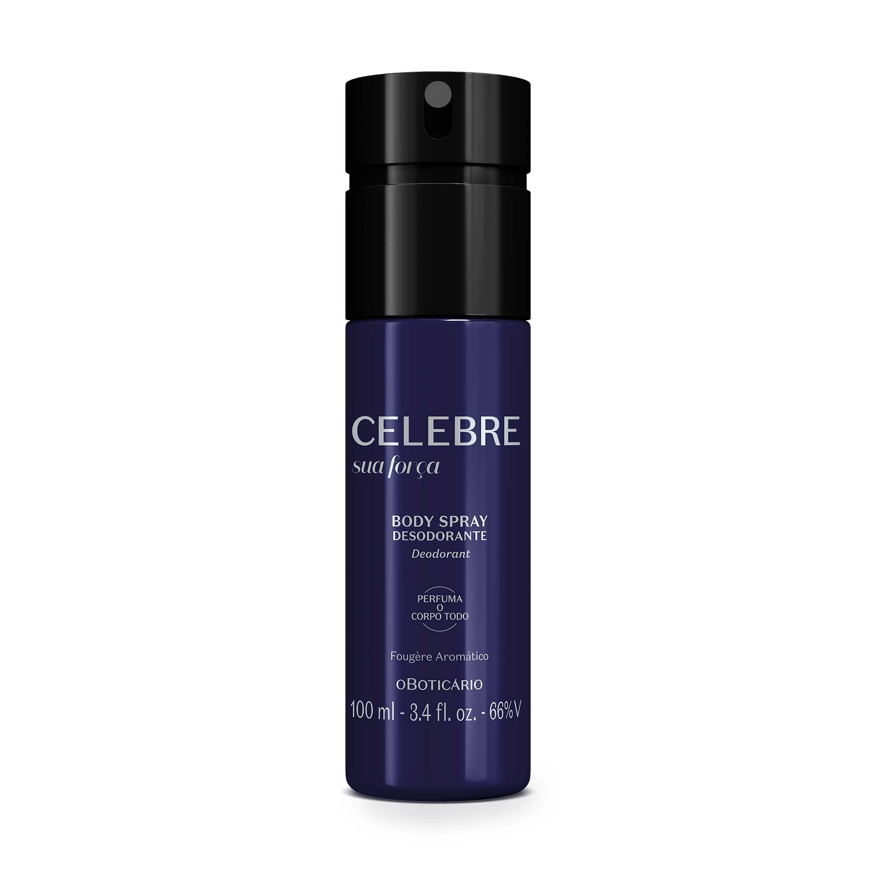 Oboticario Body Spray Masculino Sua Força Celebre