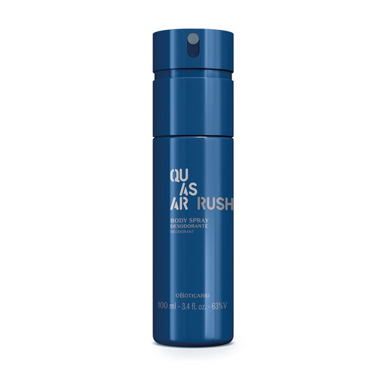 Oboticario Body Spray Rush Quasar